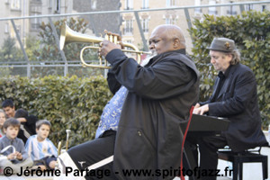 Ted Curson, Tom McClung @ Jardin Folie-Titon, Paris (2009)