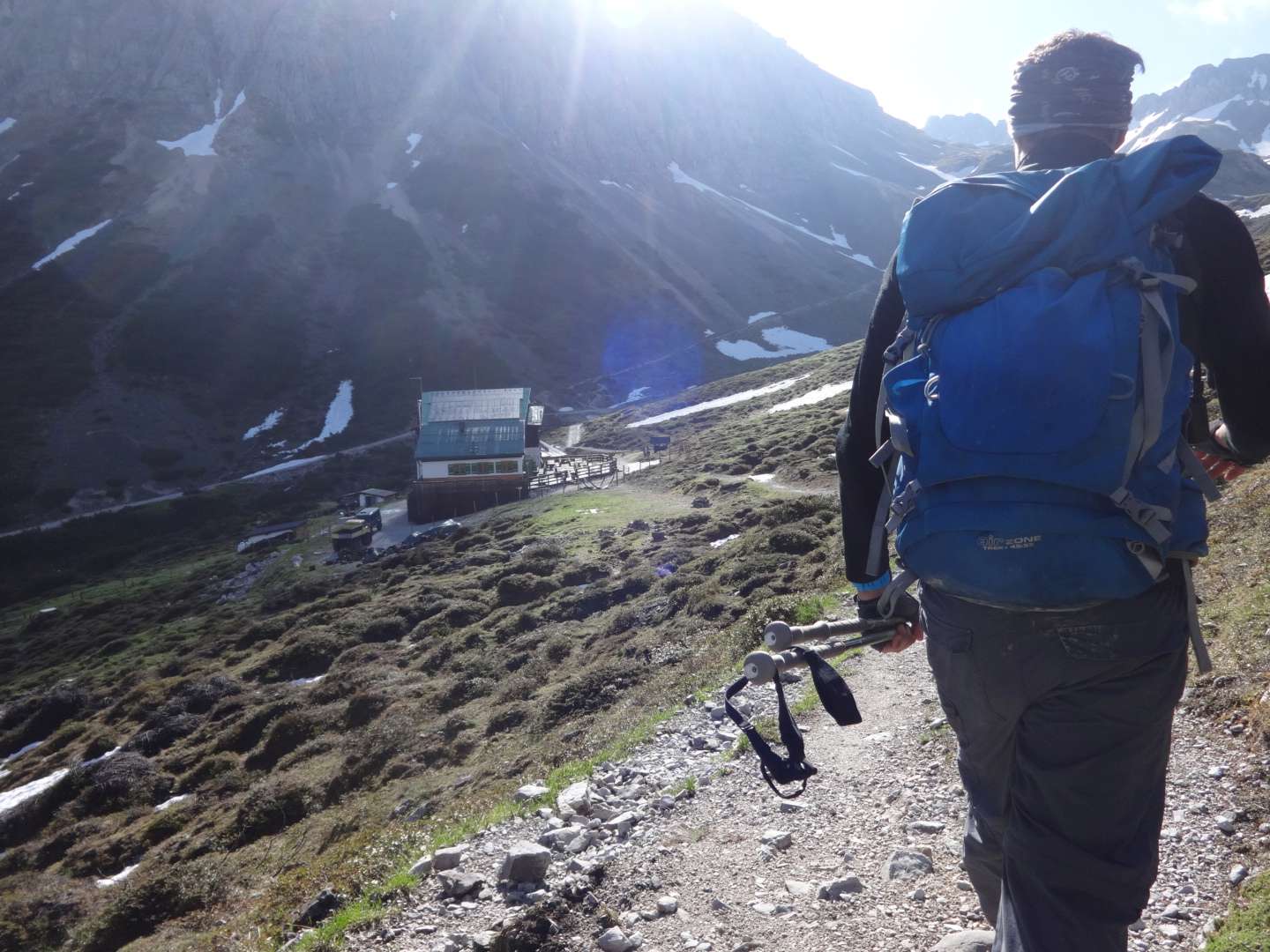 Bei der Pfeishütte angelangt...