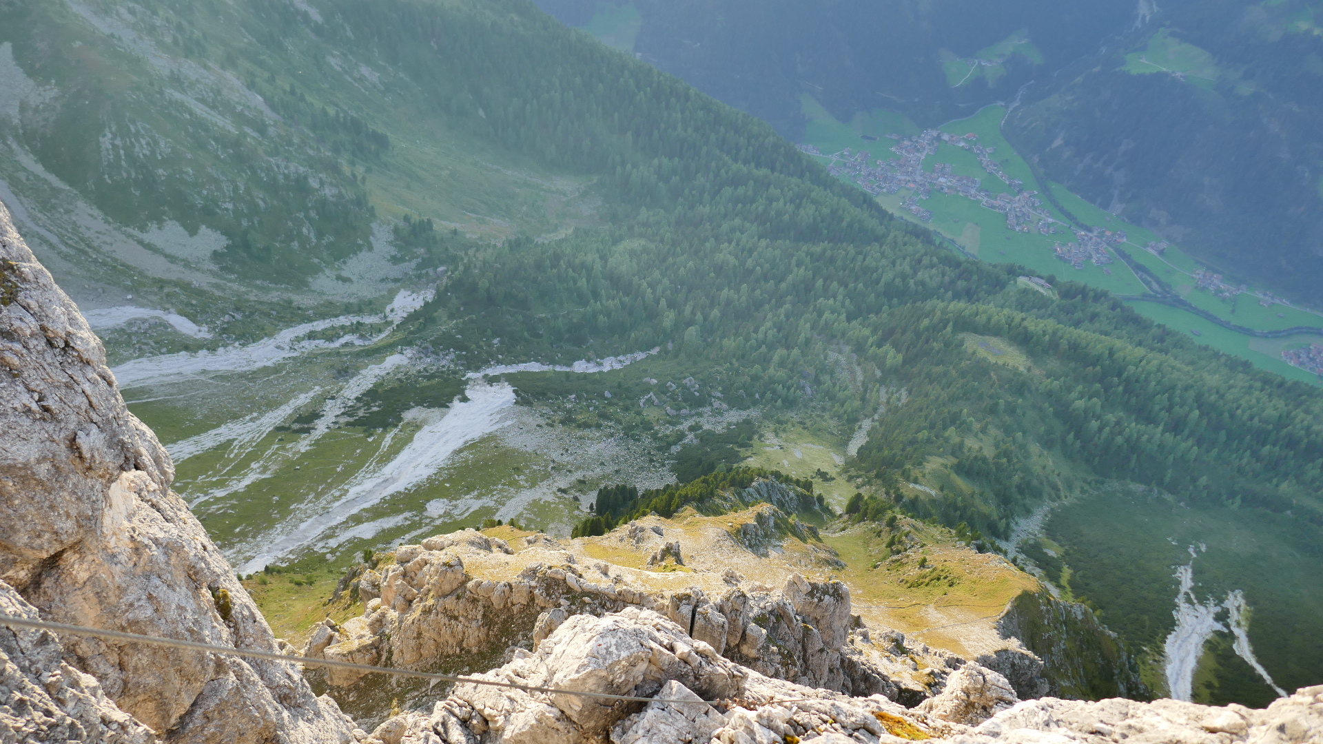 Tiefblick Nordwand