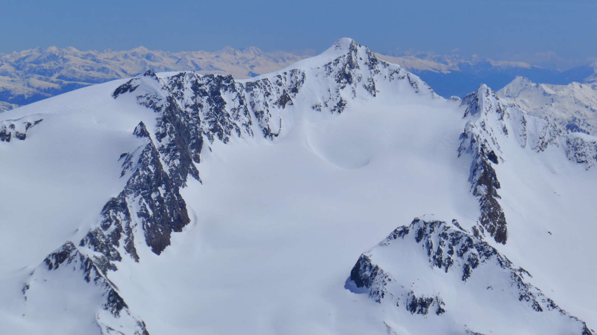 Hinterer Seelenkogel, am Horizont die Villgratner Berge