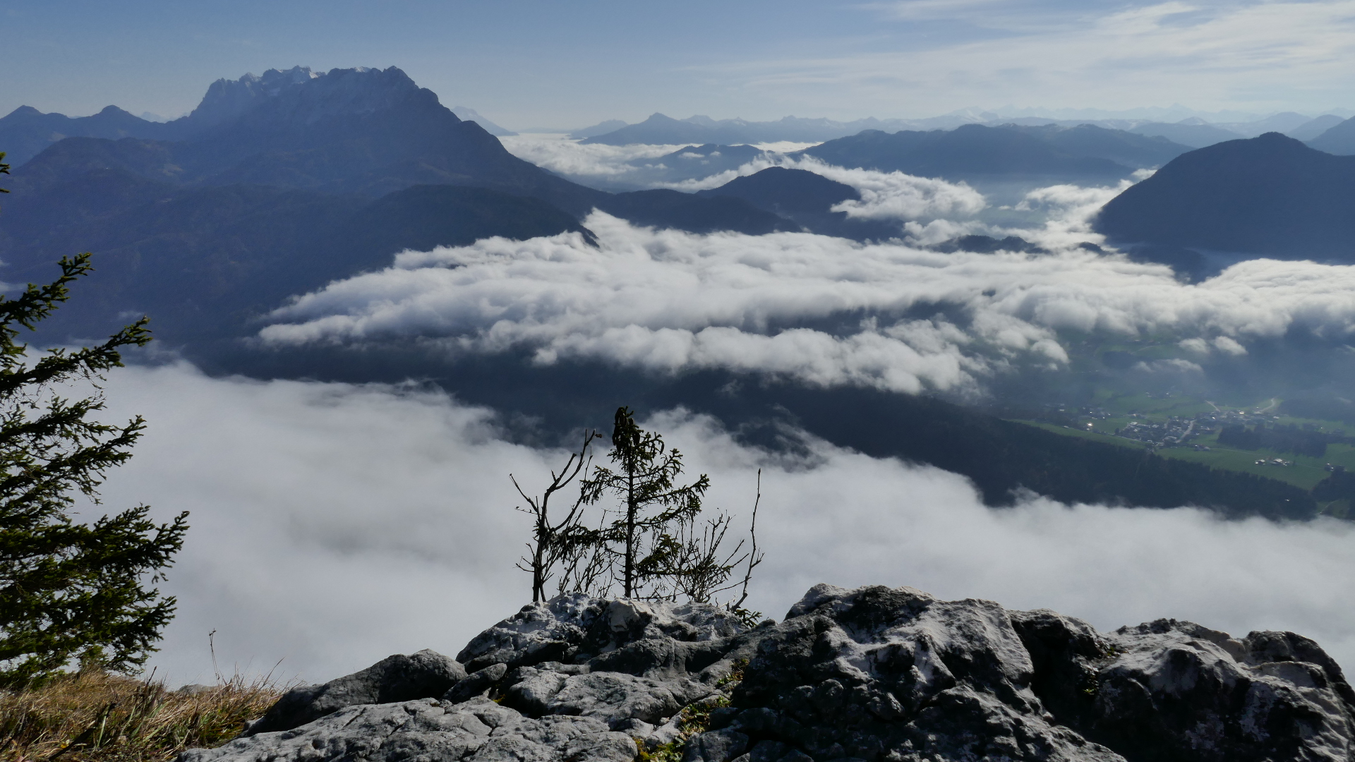 Kaiser vor östlichen Kitzbühelern