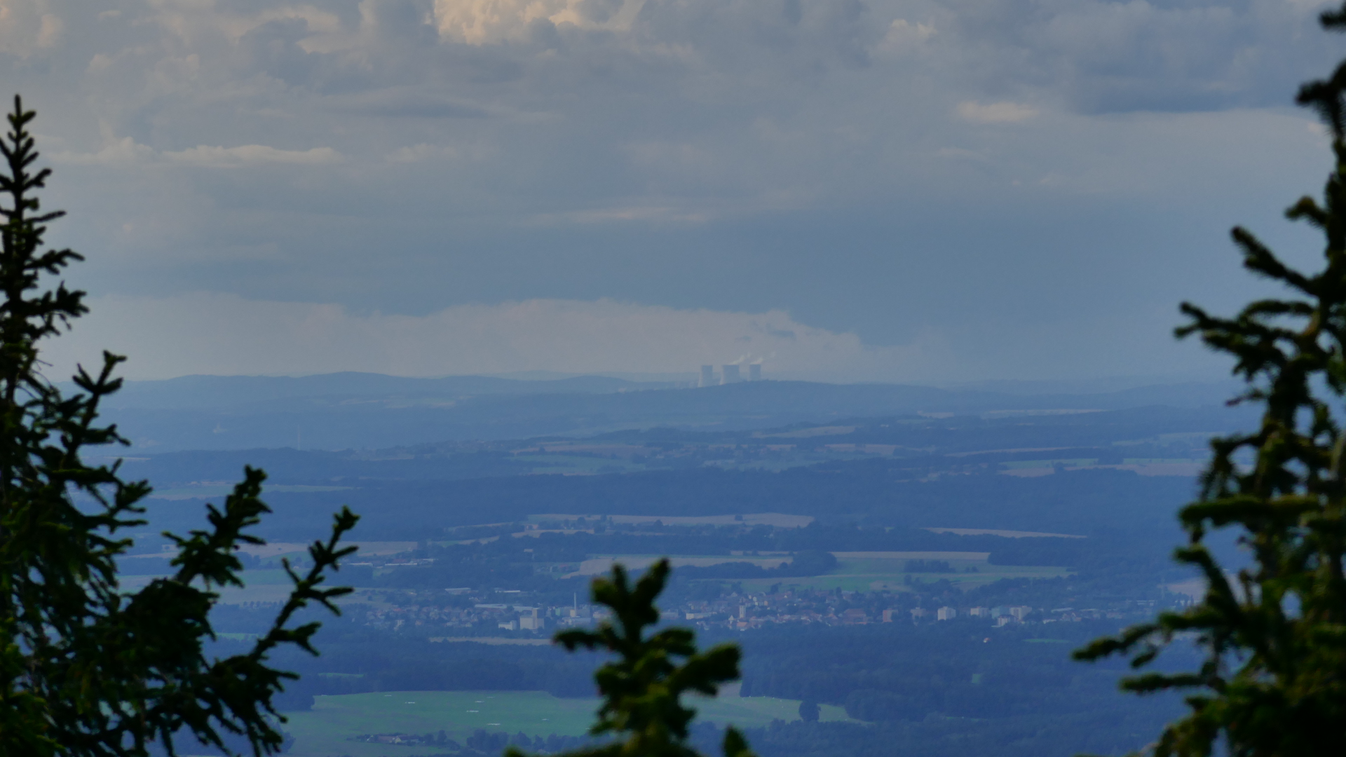 AKW Temelin nördlich von Budweis