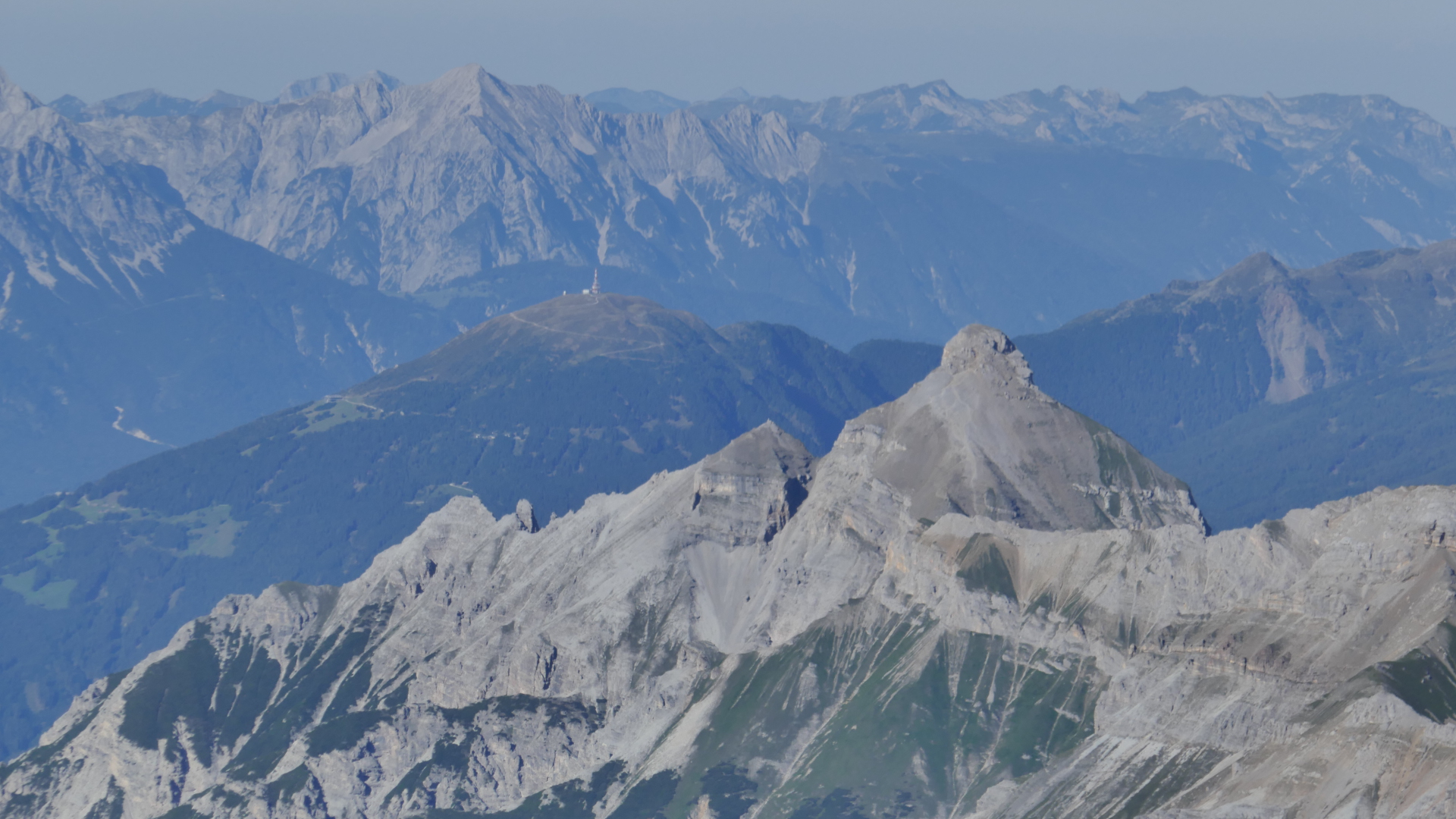 Serles, Patscherkofel & Karwendel mit Hochnissl