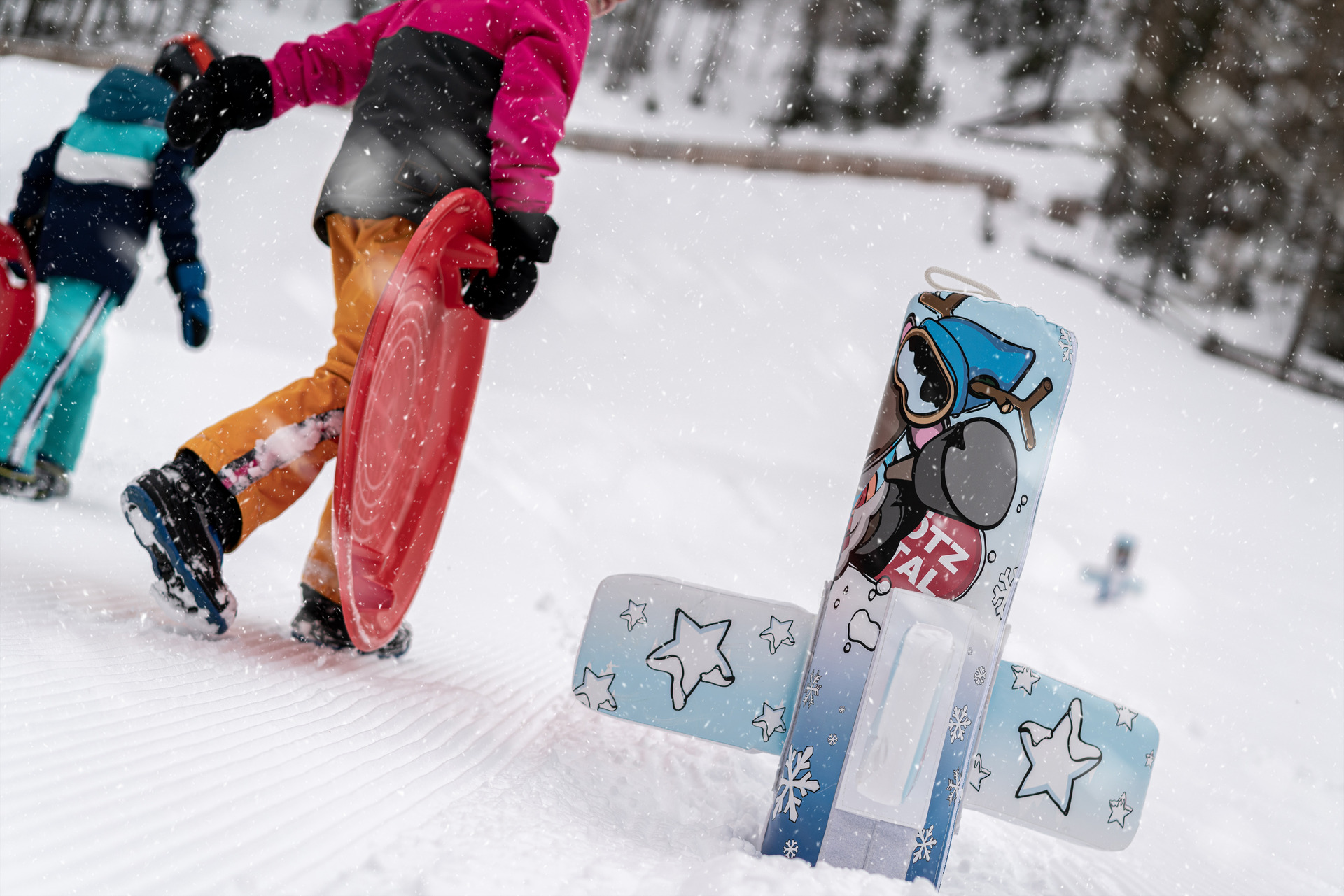 Schneespielplatz