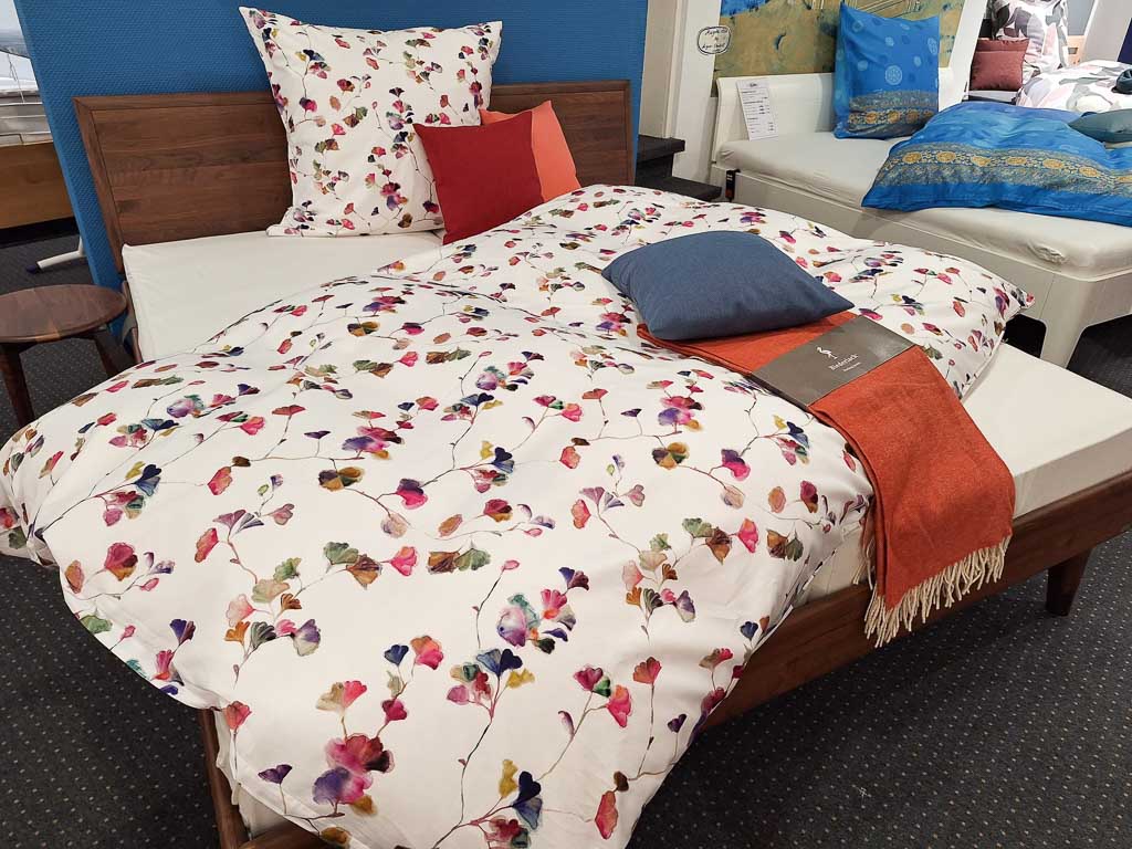Bettwäsche Satin, Janine, hochwertiger Mako Satin, 135 x 200 cm; 89,95 €