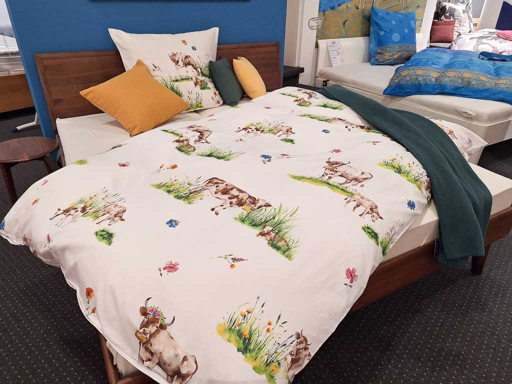 Bettwäsche Satin, Kaeppel, 135 x 200 cm; 49,95 €