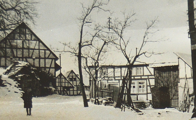 um 1950 / Römerstraße 14 (hinten) u. 20 (rechts)