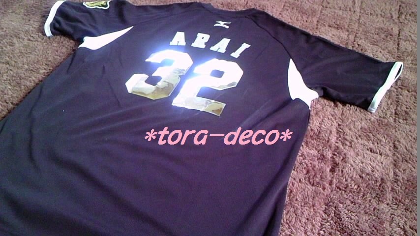 tora-deco* - プロ野球ユニフォームキラキラ加工・ワッペン
