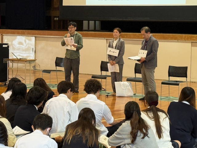 府立S高校、労働者教育出前授業　2026/5/14