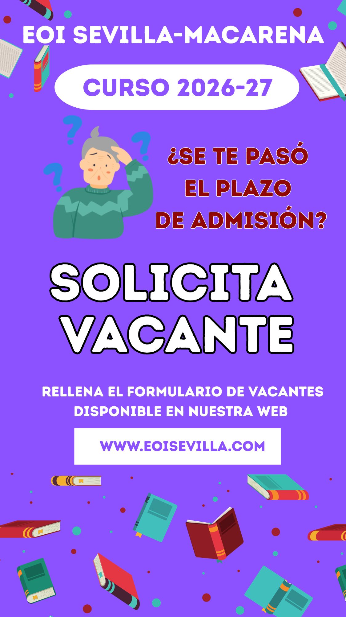 SOLICITUD DE VACNTES 2026/27
