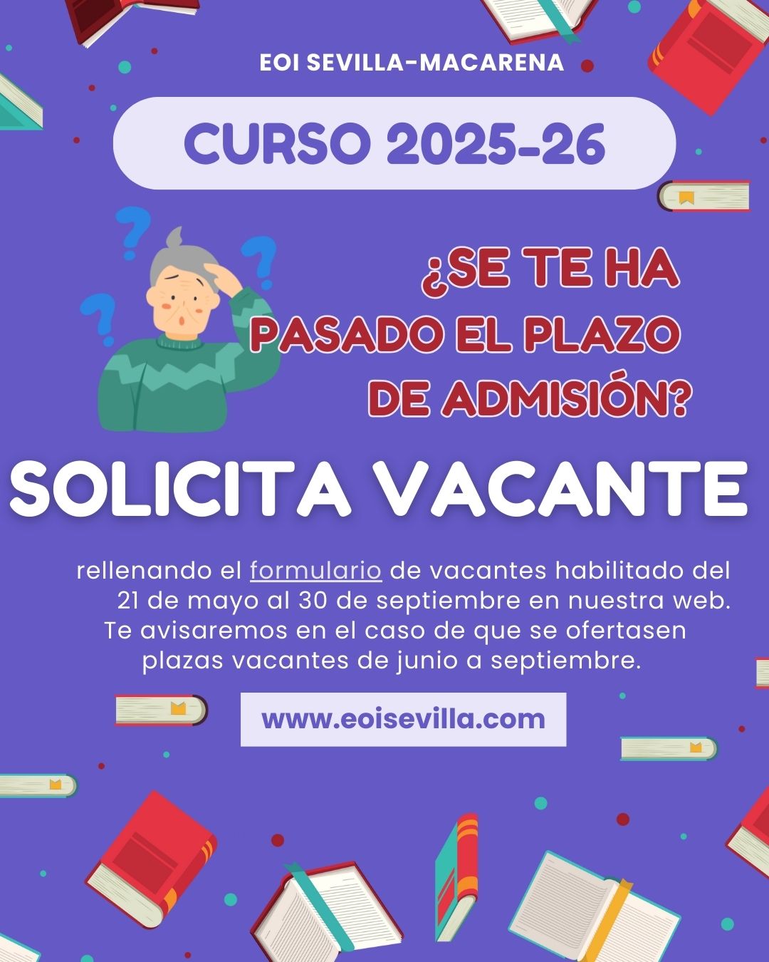 SOLICITUD DE VACANTES 2025-26