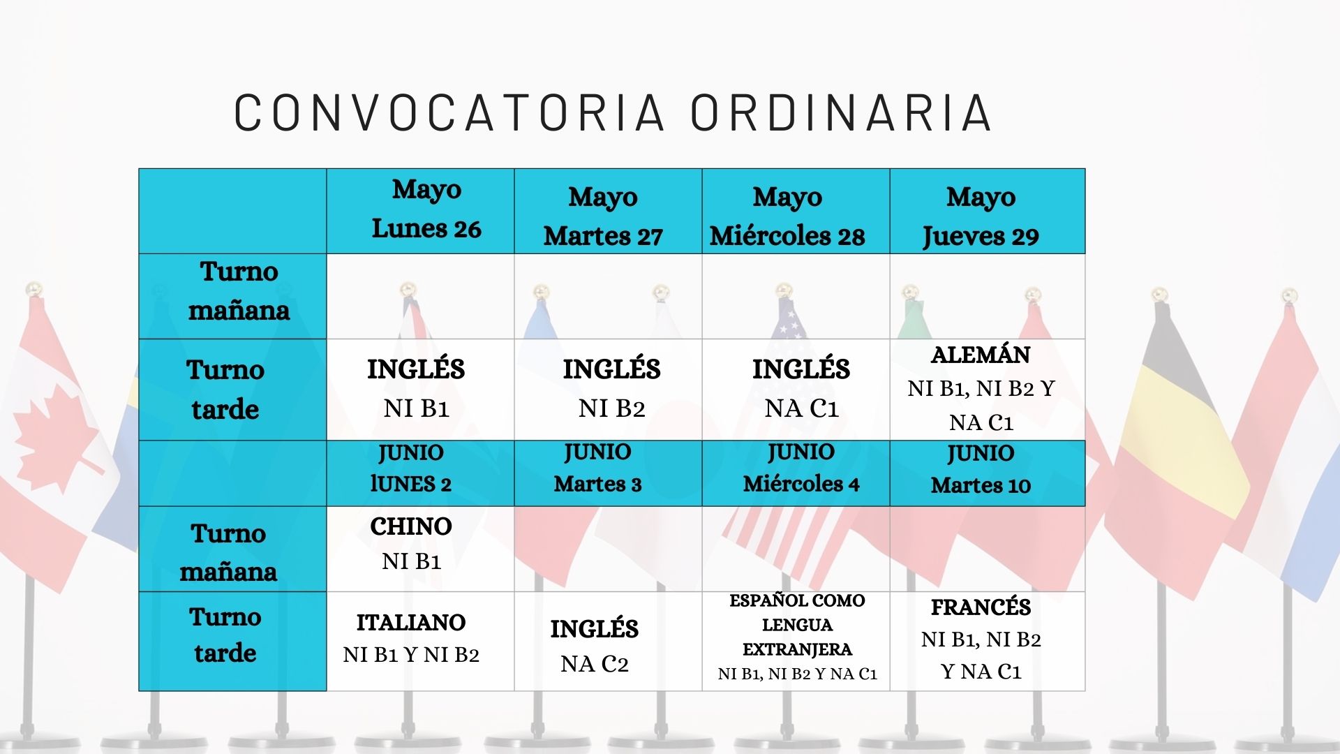 CONVOCATORIA ORDINARIA PEC 2025