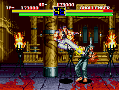 La 16 bits de Sega fait ce qu'elle peut, mais ce n'est pas trop mal.