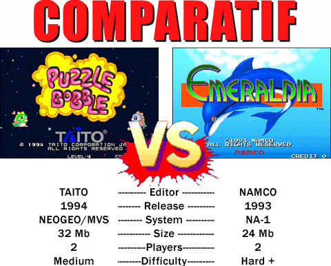 Puzzle Bobble VS Emeraldia
