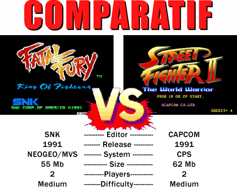 Fatal Fury VS Street Fighter II