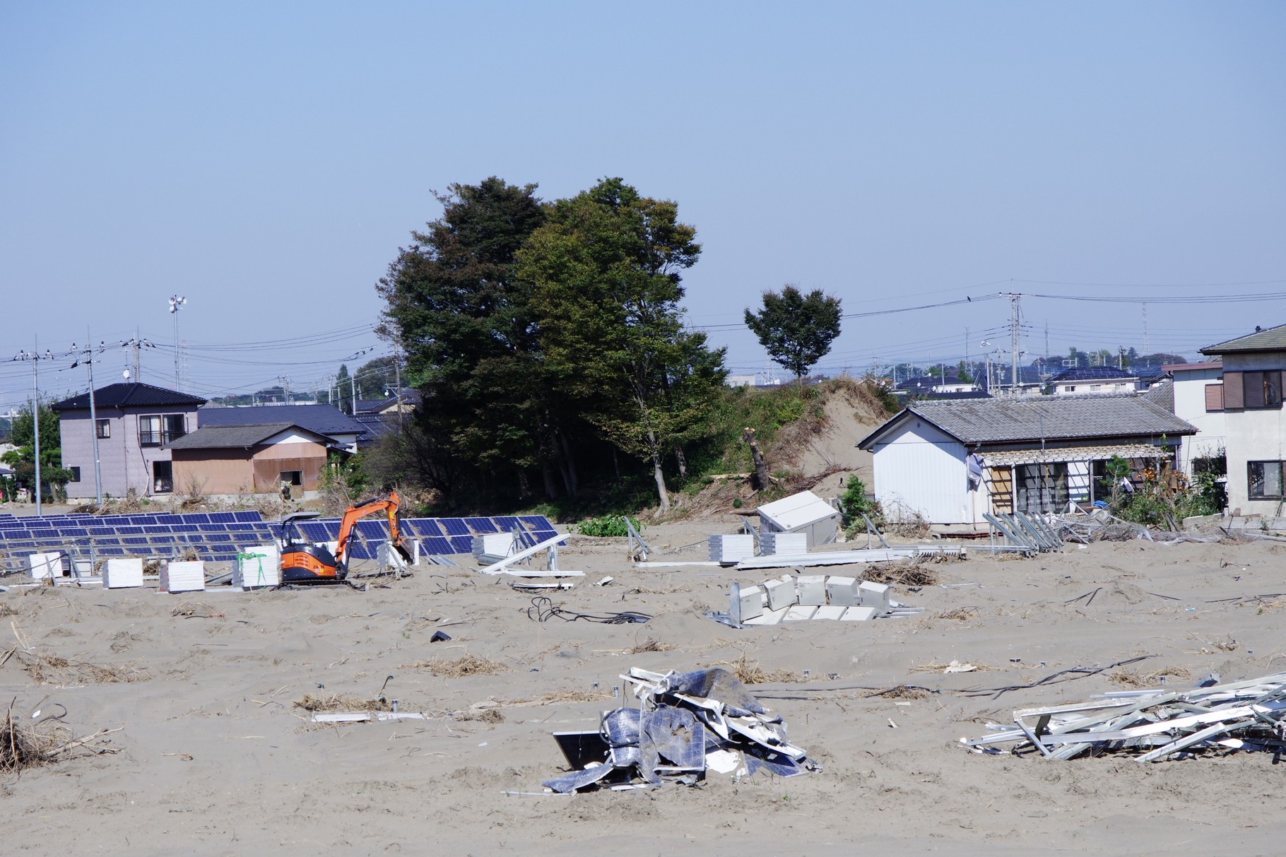 迅速測図の最高地点近くの残丘