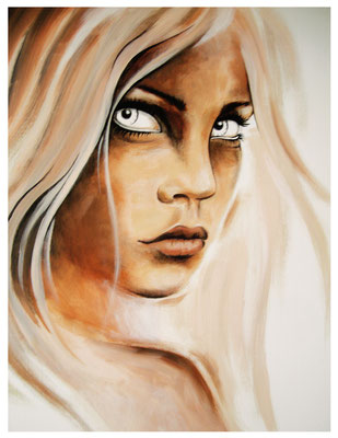 "Emotion" - Acryl auf Leinen - 60x60cm - Doris Maria Weigl / Art 