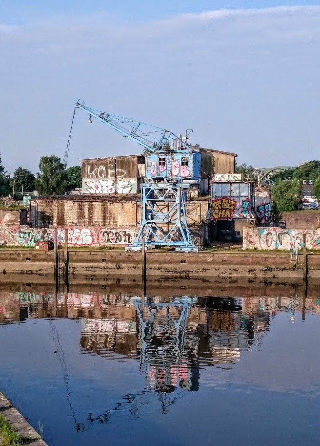 Industrieromantik in Rothenburgsort.