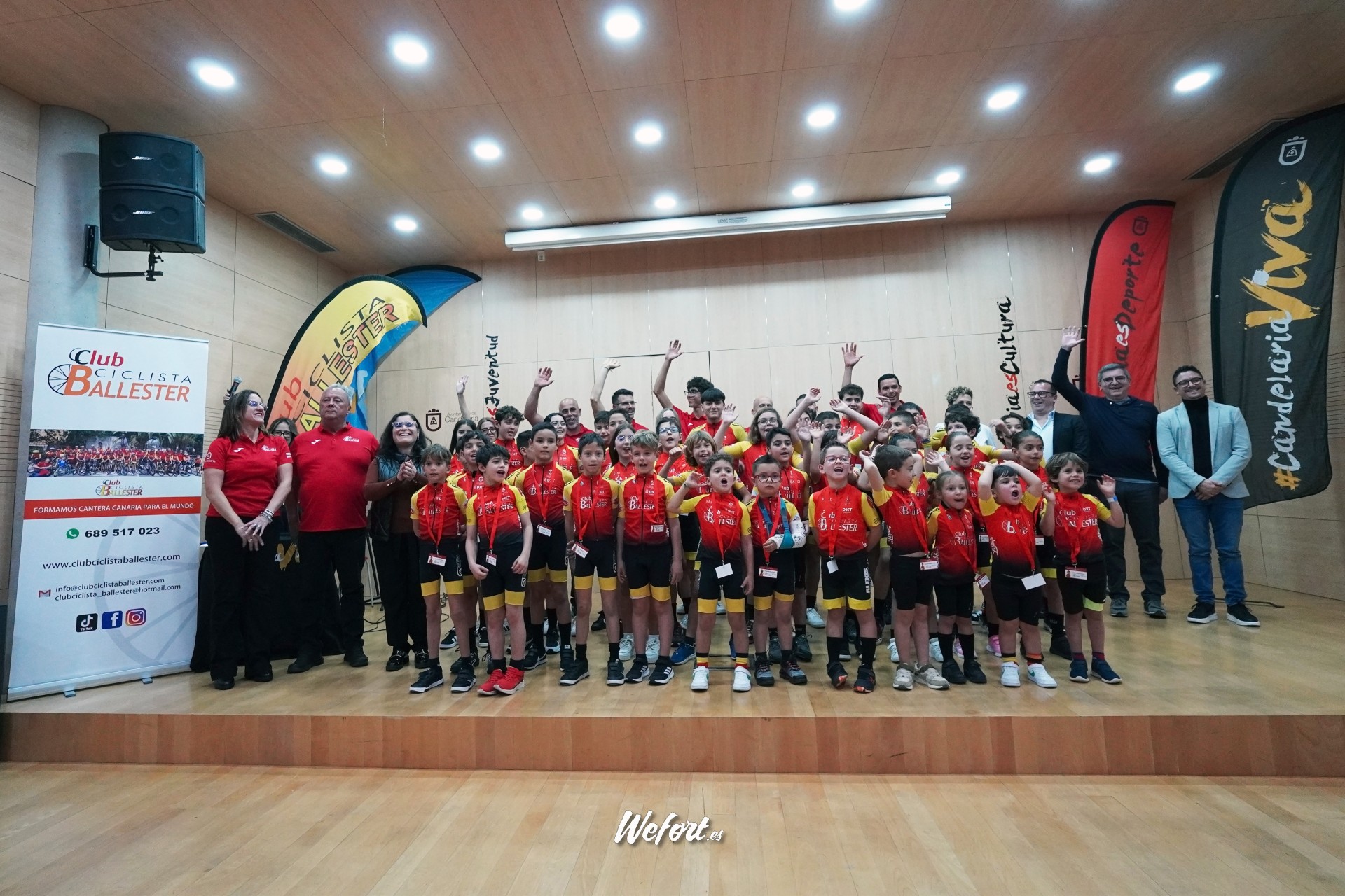 Presentación de la nueva temporada del Club Ciclista Ballester