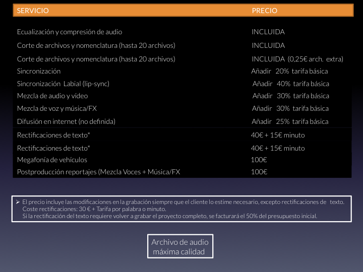 mastering, mezcla audio con voz, mezcla audio video