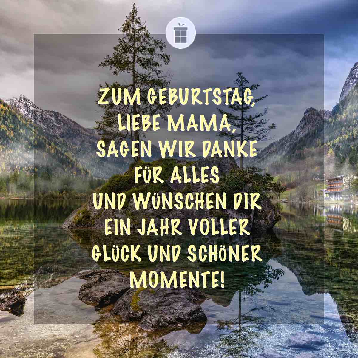 Die besten Geburtstagssprüche für Mama ️ GZG