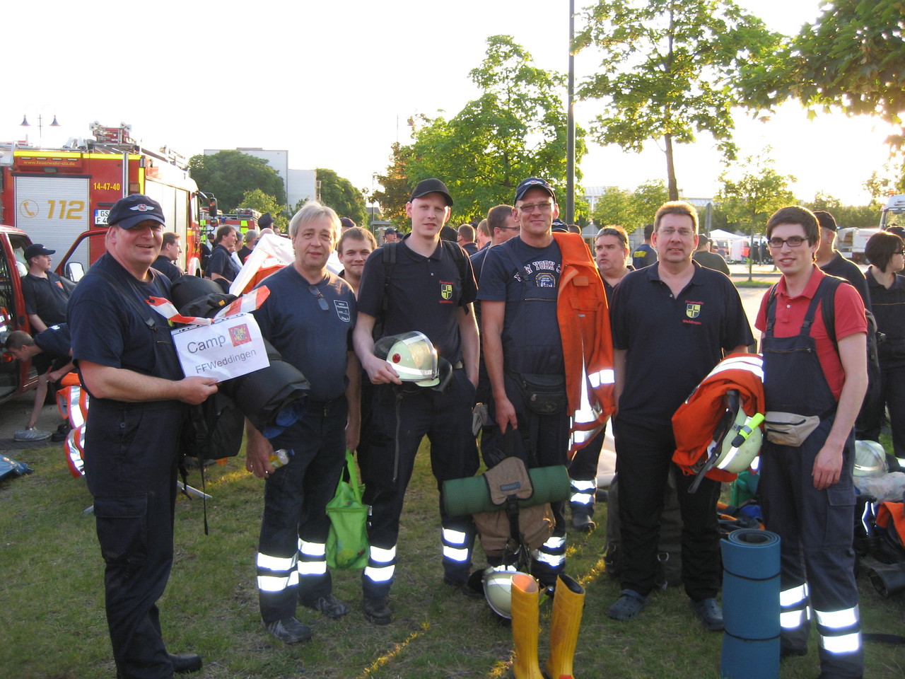 Einsatz-Ablösung von Gruppe 1 durch  Gruppe 2