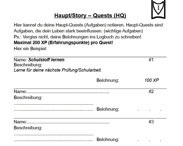 Haupt-Quests