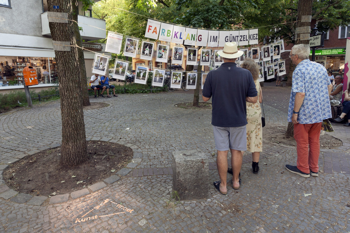 ©stadtfindetkunst, Eröffnung Farbklang im Güntzelkiez 