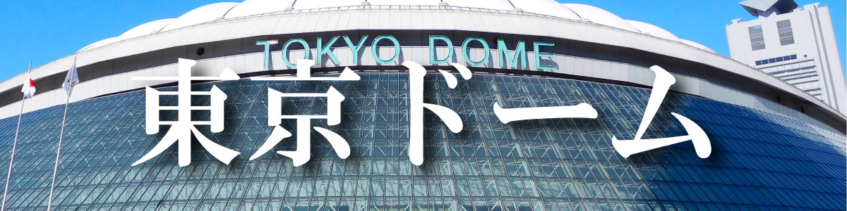 東京ドームへのお届け