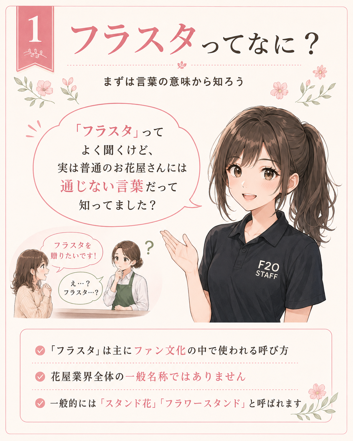 フラスタってなに？まずは言葉の意味から知ろう