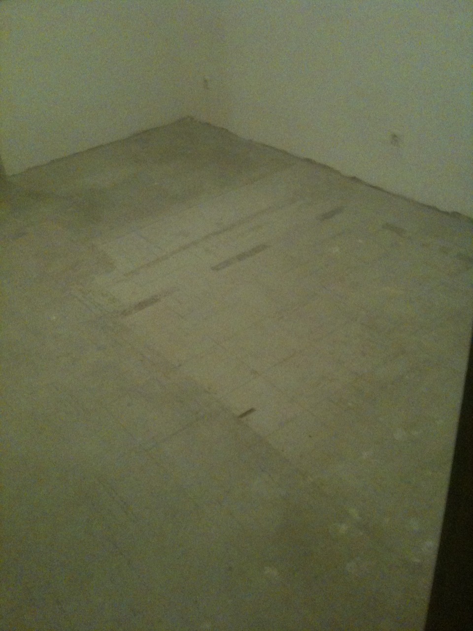 PVC Linoleumboden herstellen