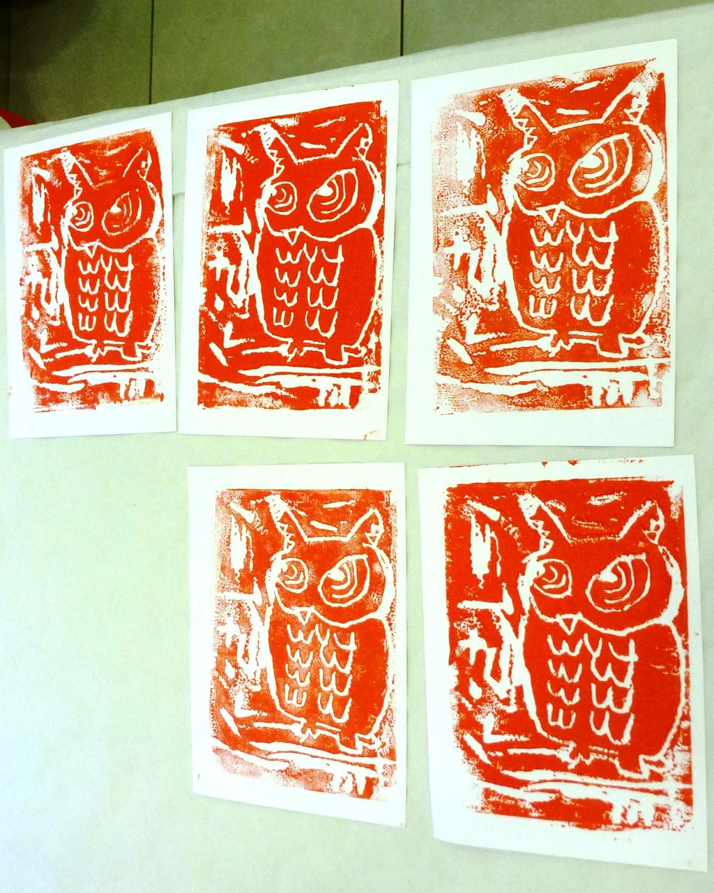 atelier de linogravure
