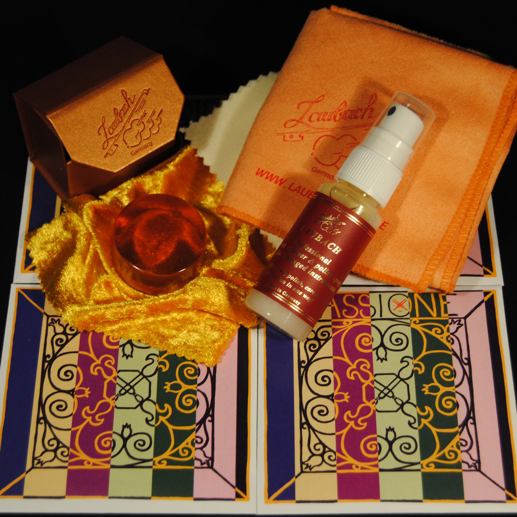 Passione Solo & OLIV violin strings at Laubach Gold Rosin Store