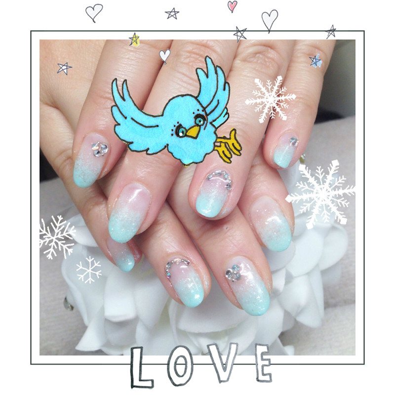 アナ雪ネイル Happy Macaron 手作り石けんのhp ブログ