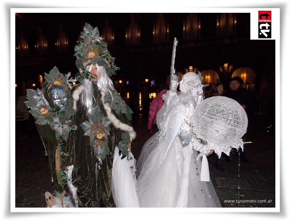 Noches de Carnaval en el café Florian de Venecia