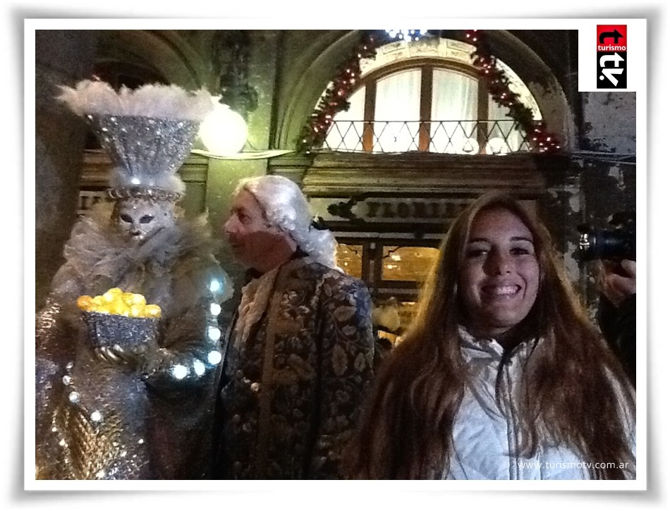 Noches de Carnaval en el café Florian de Venecia