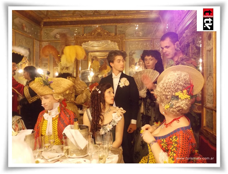 Noches de Carnaval en el café Florian de Venecia