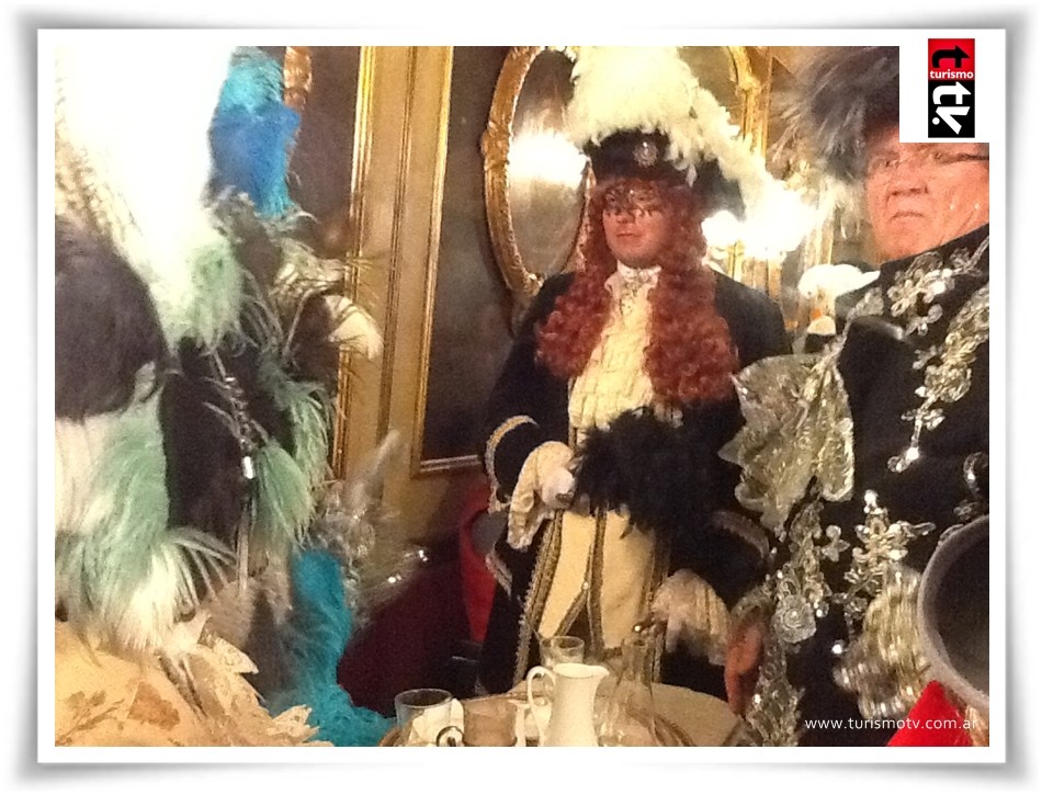 Noches de Carnaval en el café Florian de Venecia