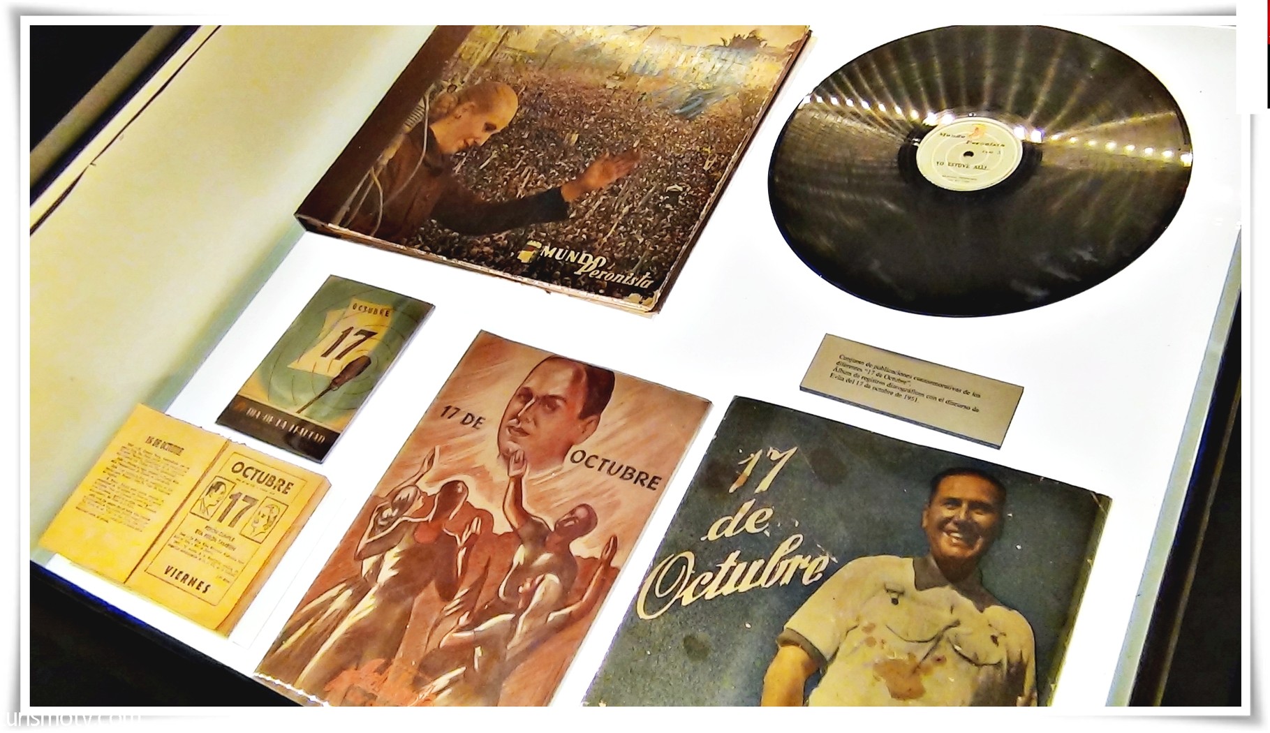 Eva Peron Evita discos y revistas