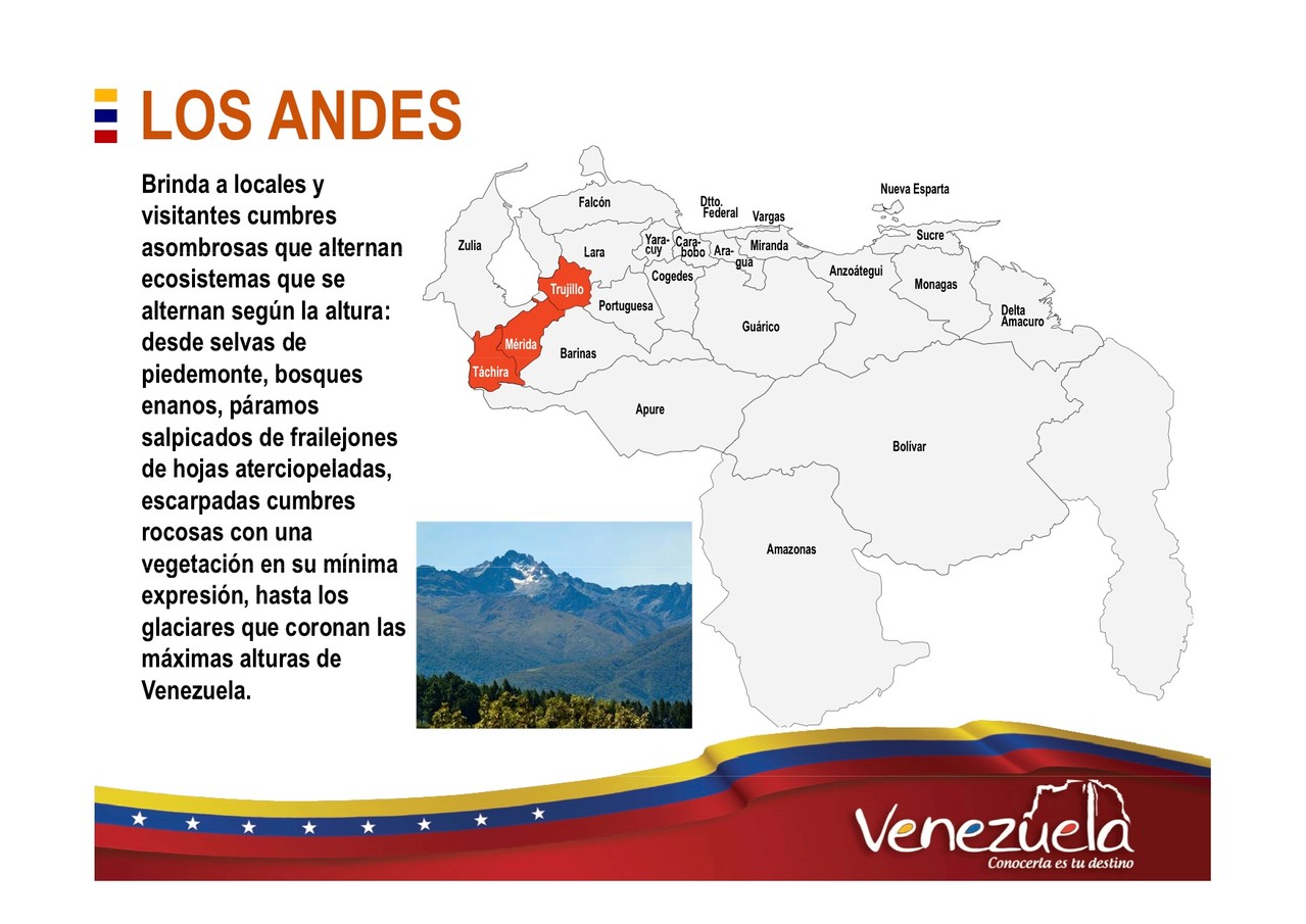 Los Andes Turismo en Venezuela