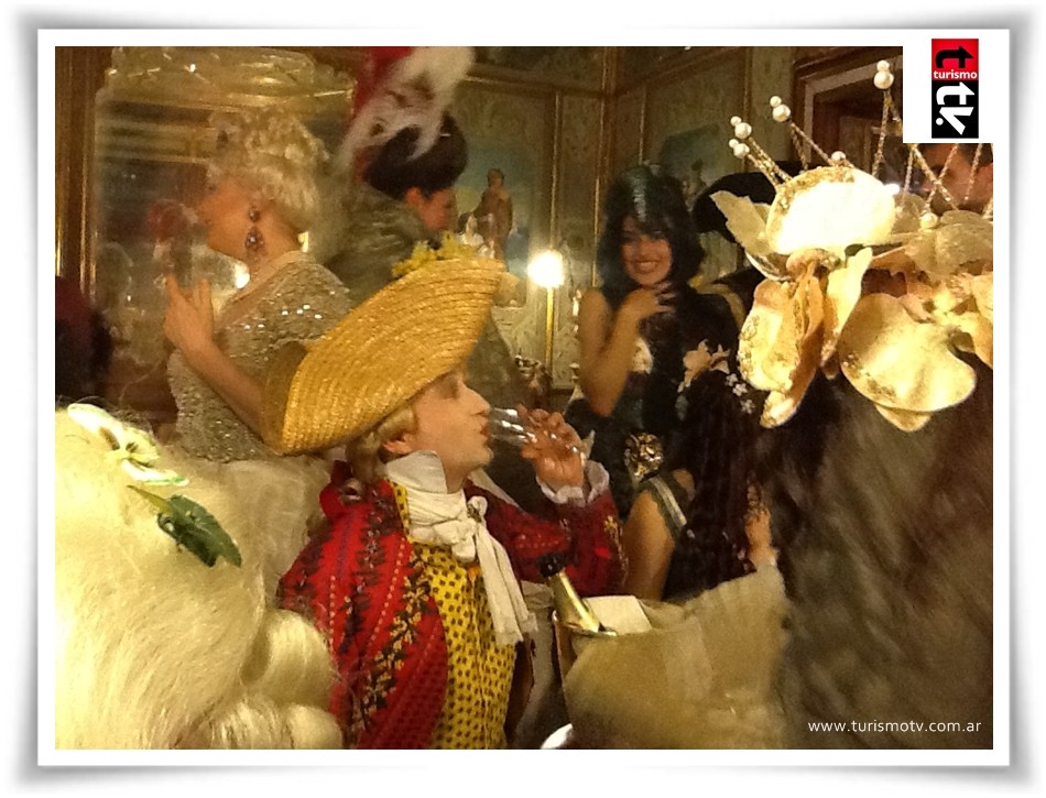 Noches de Carnaval en el café Florian de Venecia