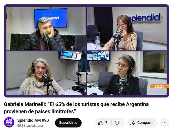 Gabriela Marinelli en Radio Splendid