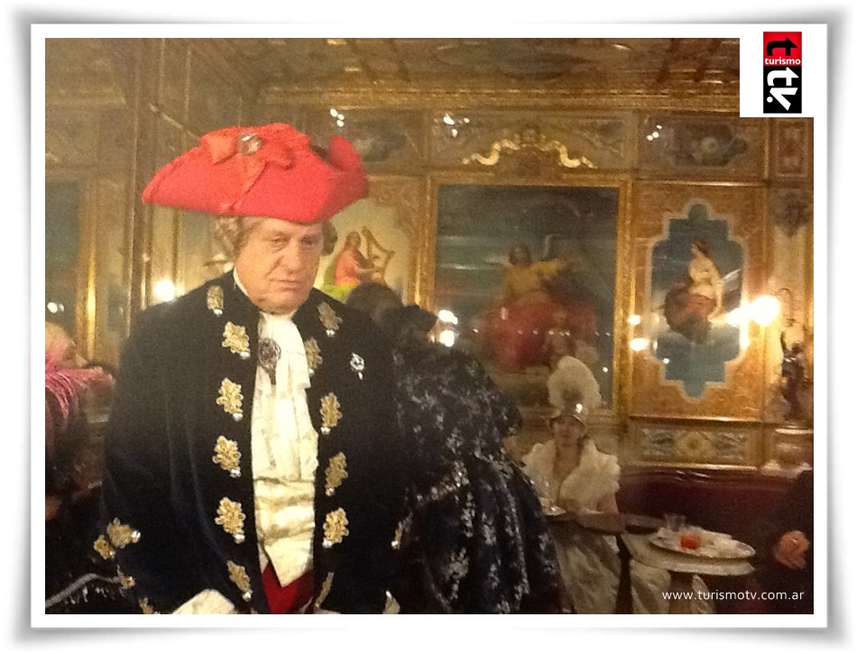 Noches de Carnaval en el café Florian de Venecia