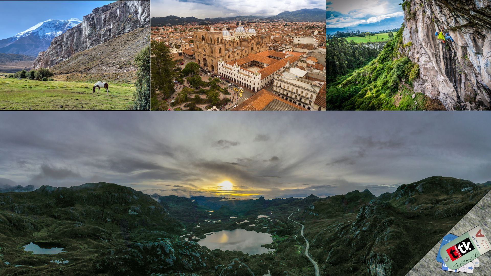 Las cuatro cumbres de Ecuador