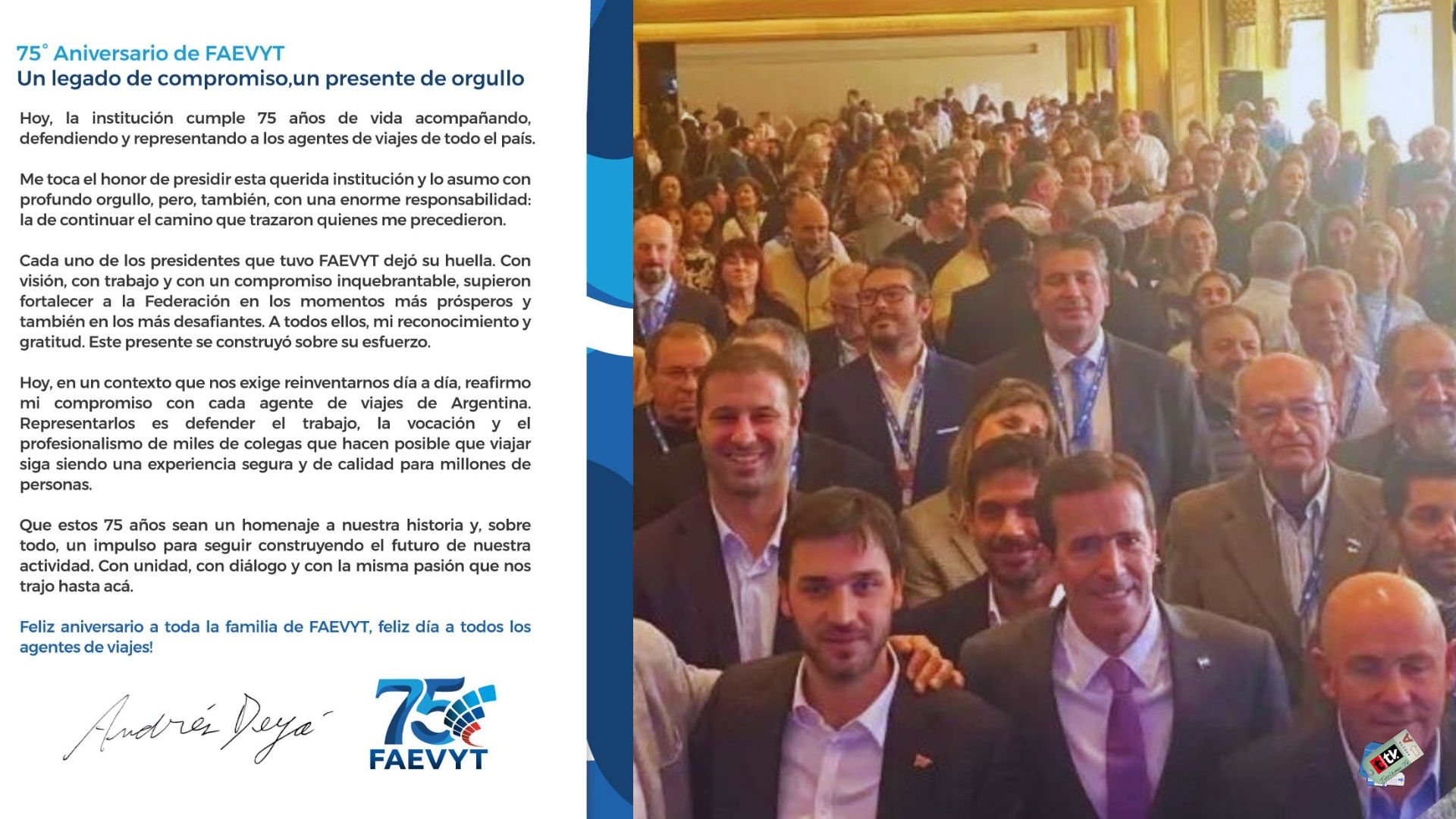 FAEVYT 75 Aniversario