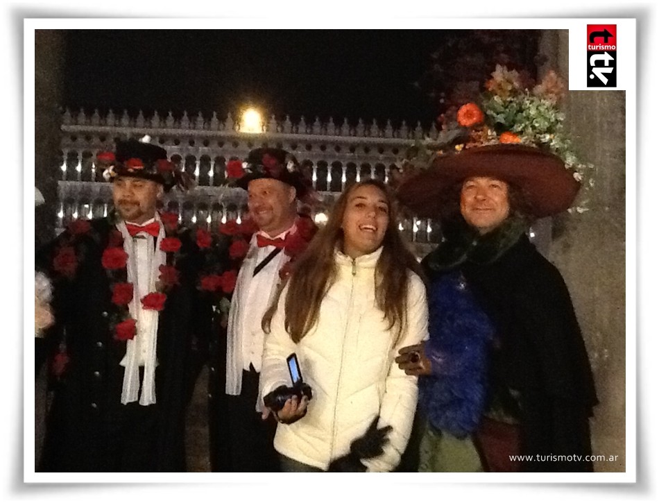 Noches de Carnaval en el café Florian de Venecia