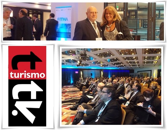Gabriela Marinelli y Andrés Giudice en FITHA 2013