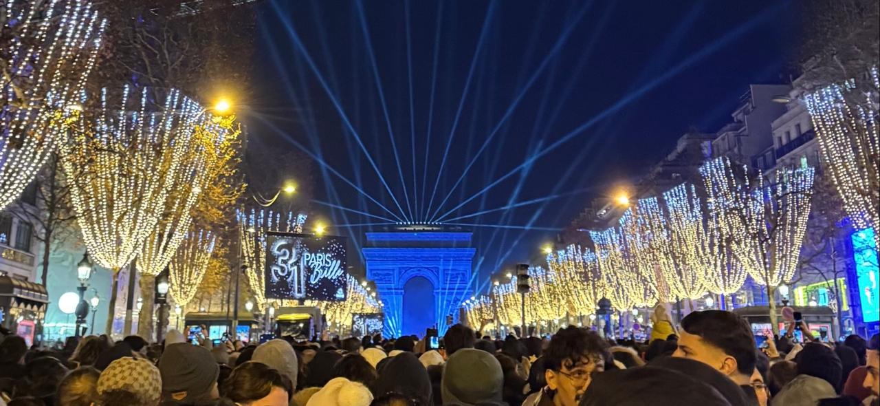 Paris en Año Nuevo