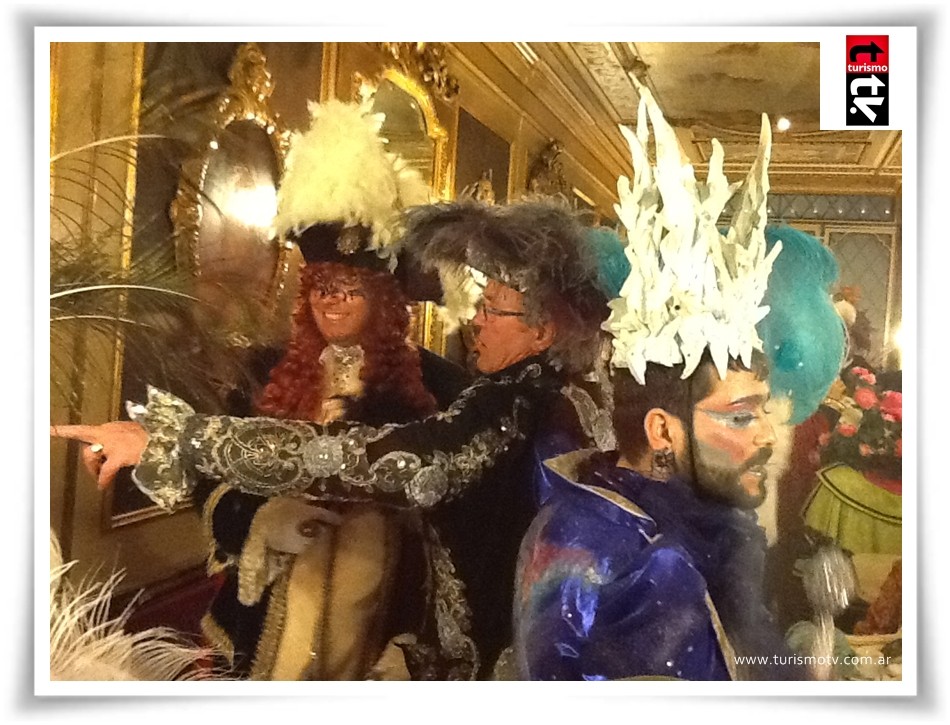 Noches de Carnaval en el café Florian de Venecia