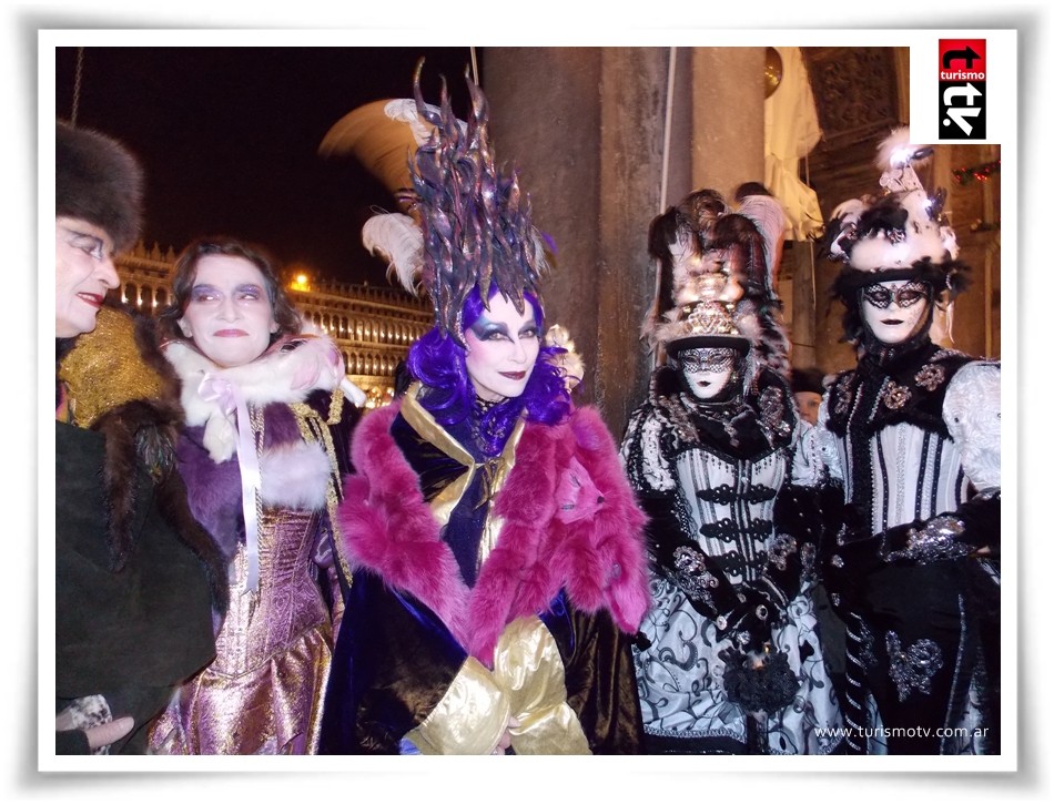 Noches de Carnaval en el café Florian de Venecia